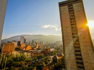 Panorámica sol - Medellín