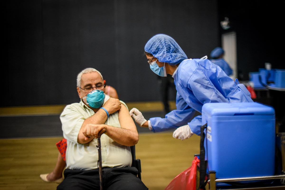 Jornadas de vacunación en Medellín