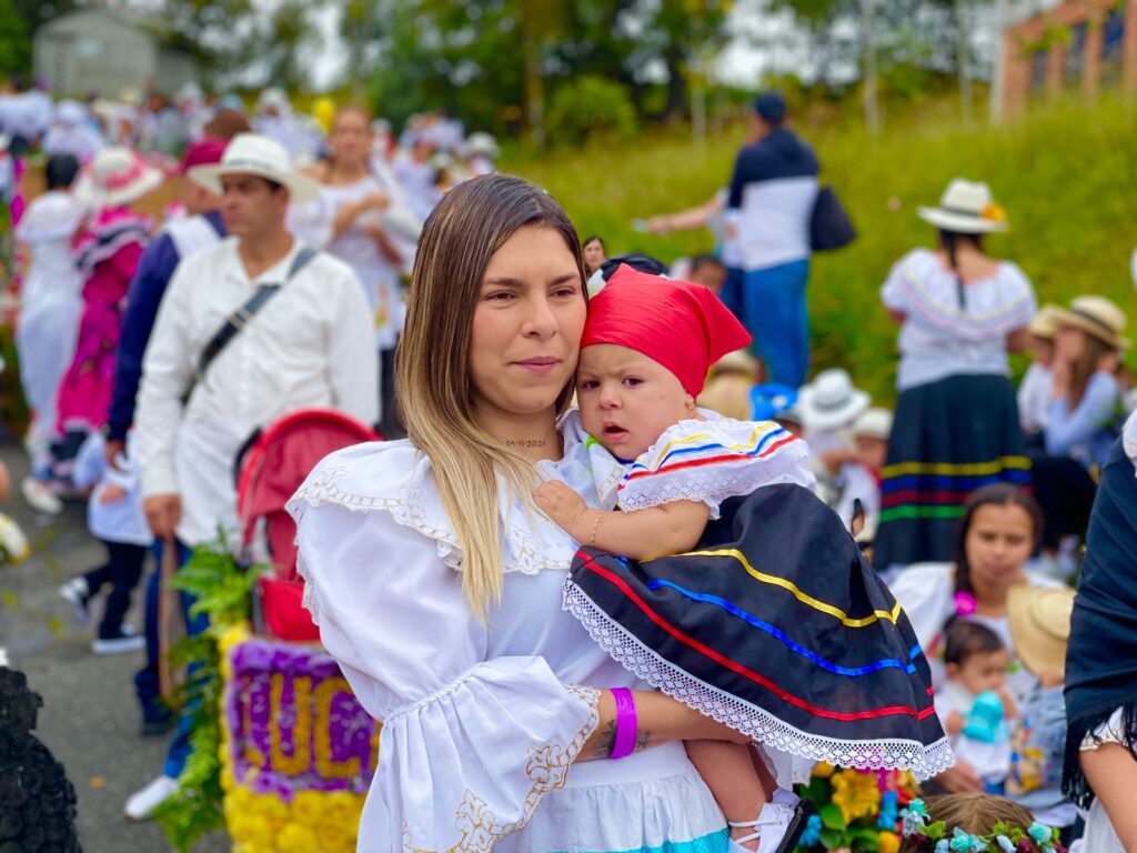 Desfile de Silleteritos en Santa Elena