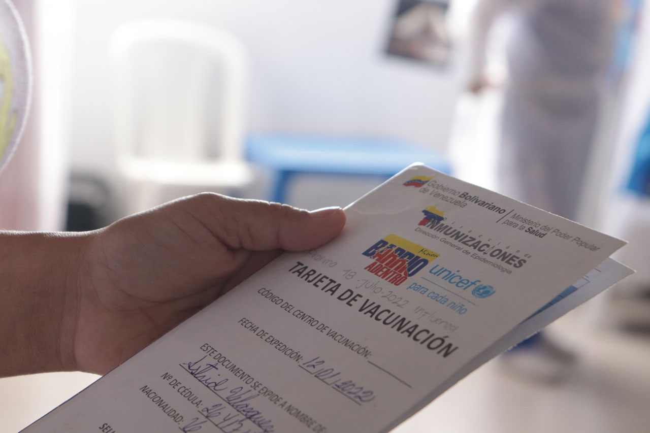 Jornada de vacunación PAI y Covid