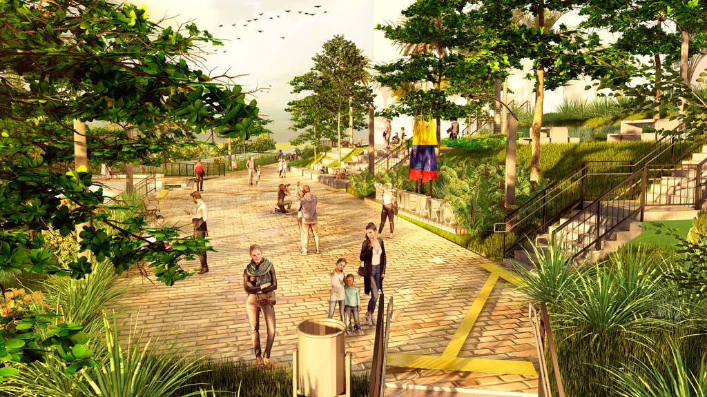 Render Parques Tricentenario