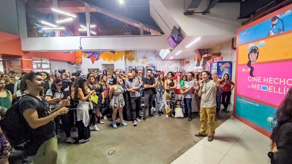Sala de cine dedicada a las producciones locales