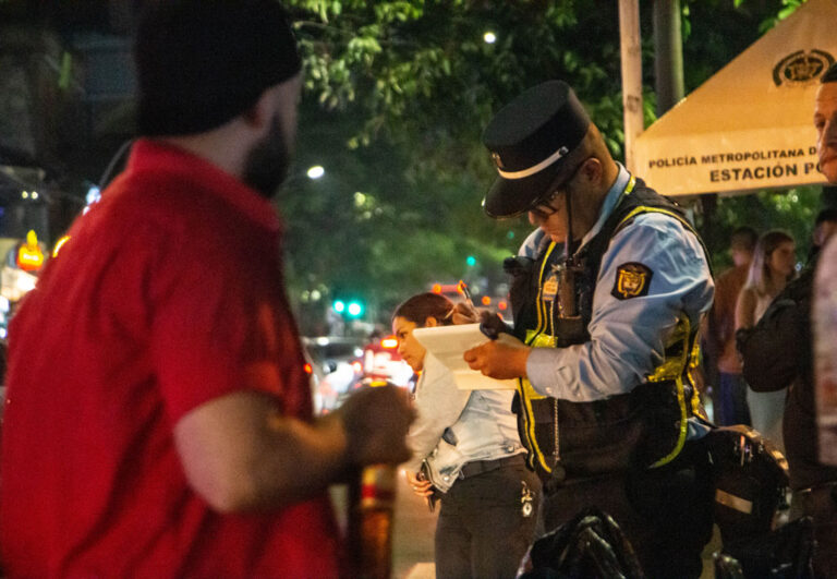 Controles de embriaguez y mal parqueo