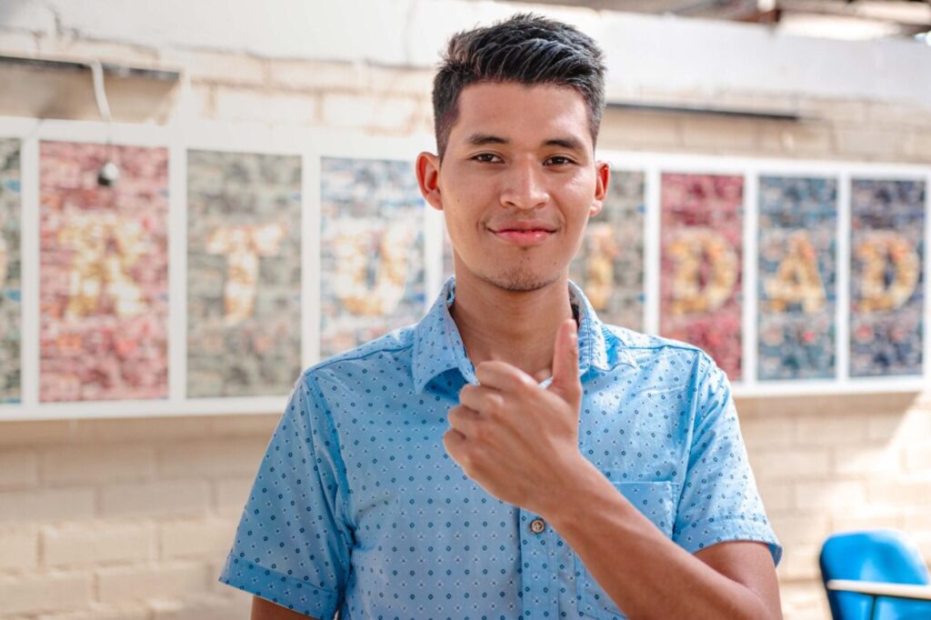 Juan Diego Domicó, joven Embera Katío