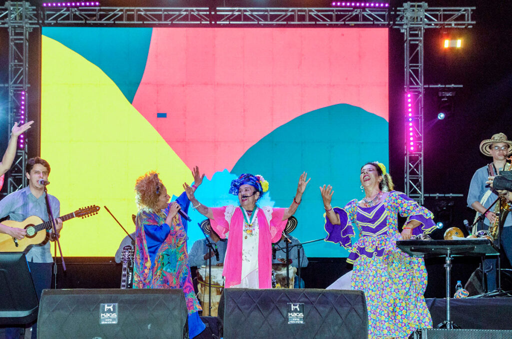 Escenario Conexión - Festival de Étnias. Homenaje a "Toto La Momposina". Foto Carlos Vidal