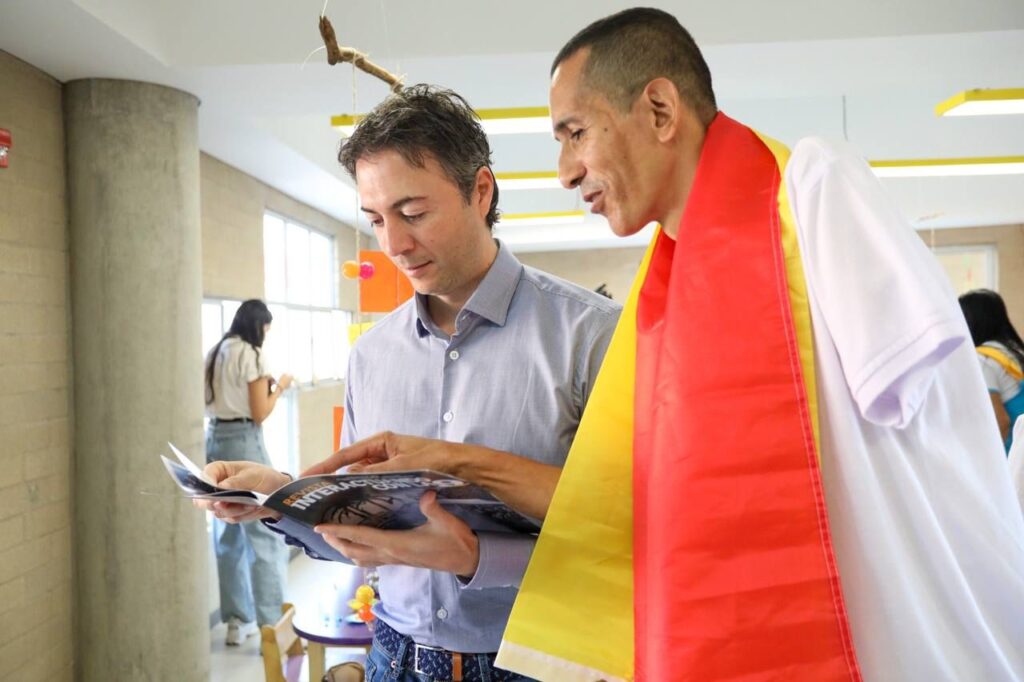 Wbernei Zabala Miranda “El Mocho”, presidente Junta de Acción Comunal Medellín Sin Tugurios. Foto Laura Amador