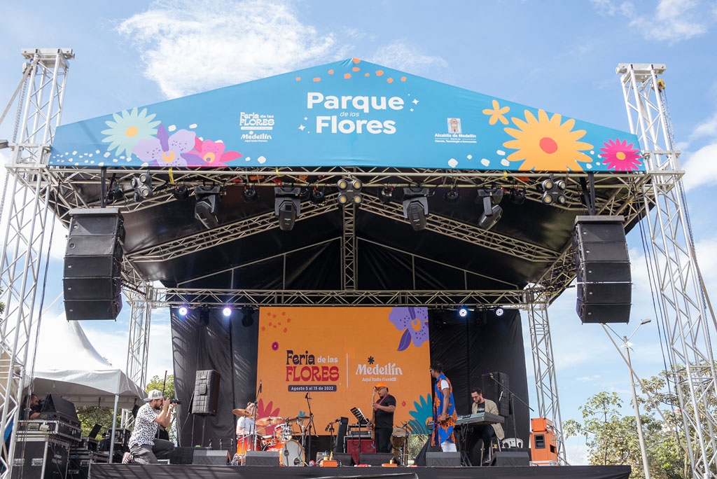 Parque de Las Flores 13 de agosto de 2022