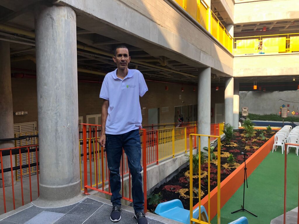 Wbernei Zabala Miranda “El Mocho”, presidente Junta de Acción Comunal Medellín Sin Tugurios