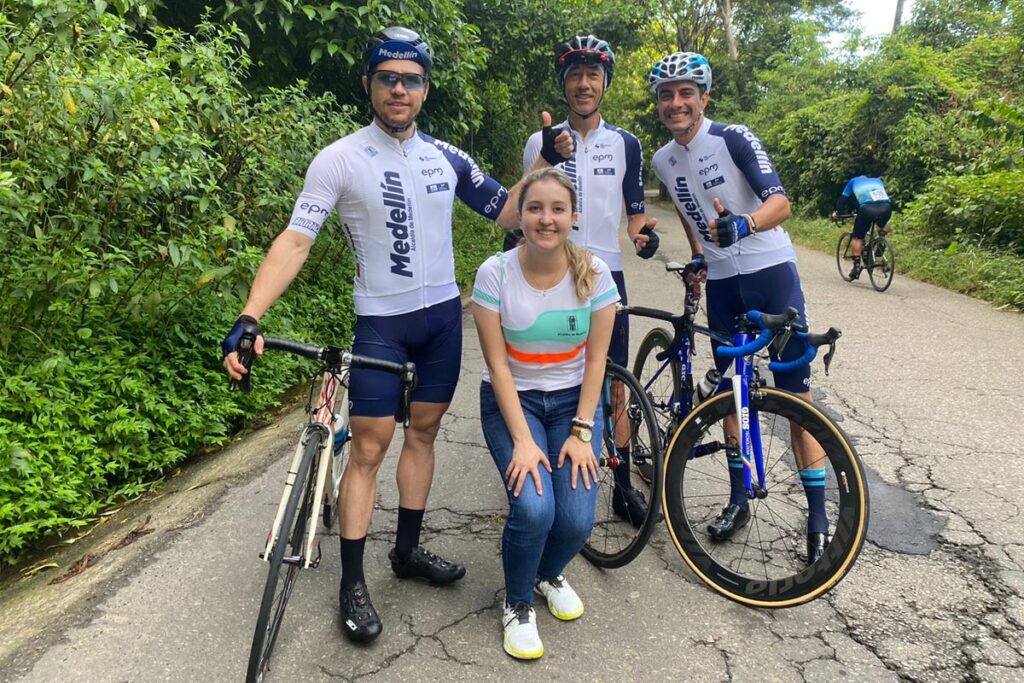 Equipo de Ciclismo. Foto Juan F. Gallego