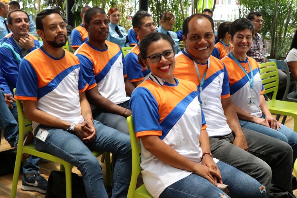 Acto de despedida delegación a Juegos Nacionales. Foto Juan F. Gallego D.