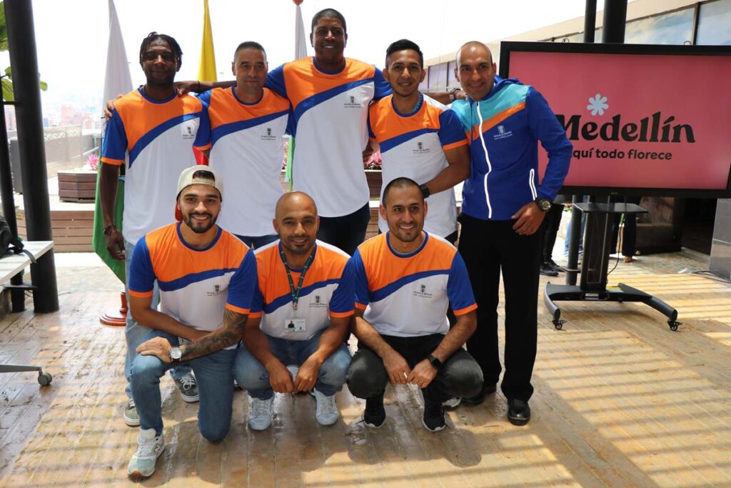 Acto de despedida delegación a Juegos Nacionales. Foto Juan F. Gallego D.