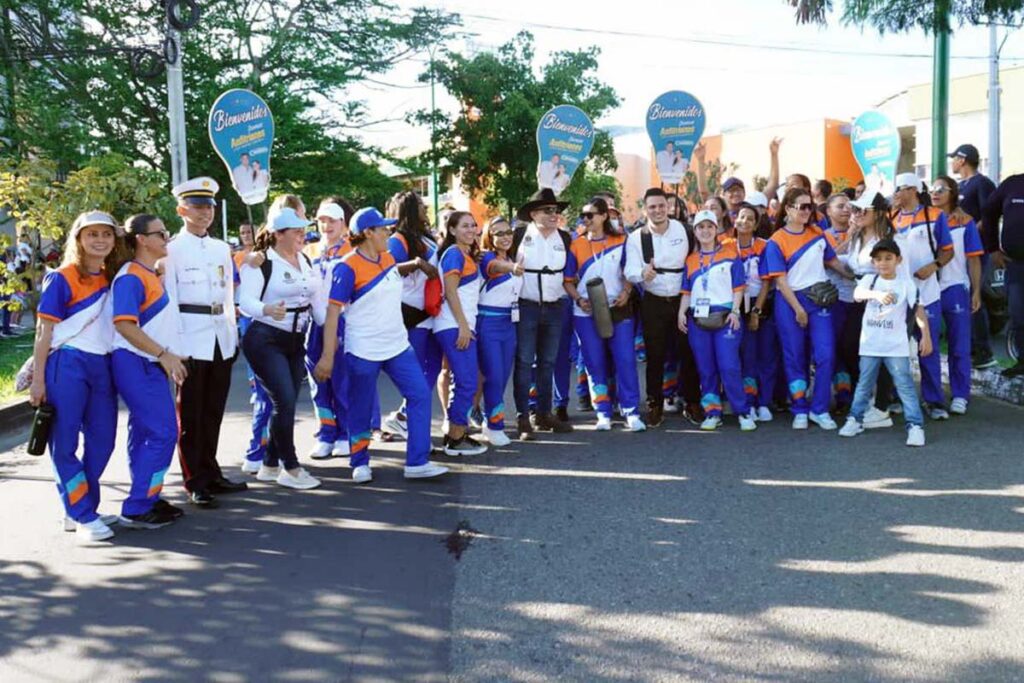 Acto inaugural Juegos Deportivos Nacionales. Foto Alcaldía de Yopal