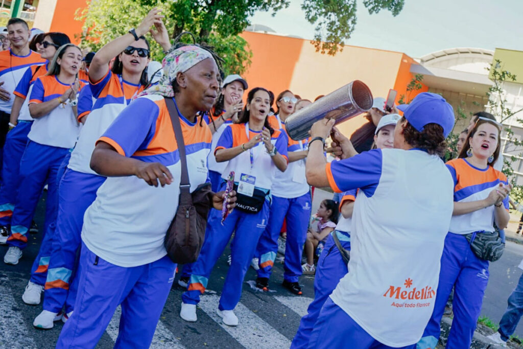 Acto inaugural Juegos Deportivos Nacionales. Foto Wilson Romero