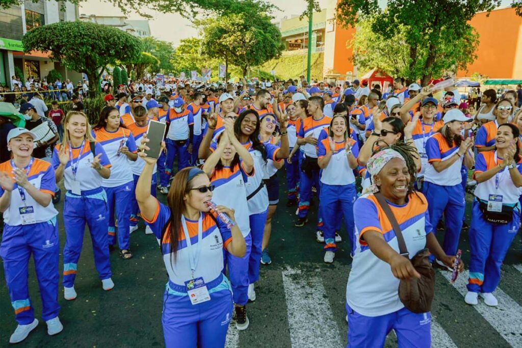Acto inaugural Juegos Deportivos Nacionales. Foto Acto inaugural Juegos Deportivos Nacionales de Servidores Públicos 2022. Foto Wilson Romero