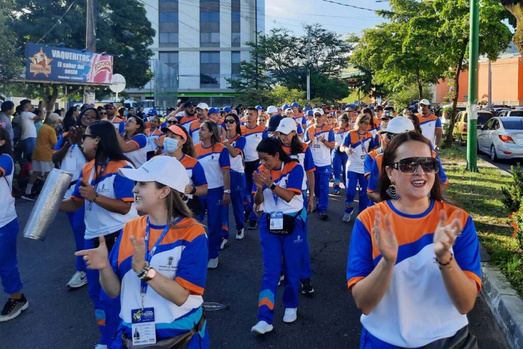 Acto inaugural Juegos Deportivos Nacionales de Servidores Públicos 2022. Foto Gustavo Campuzano