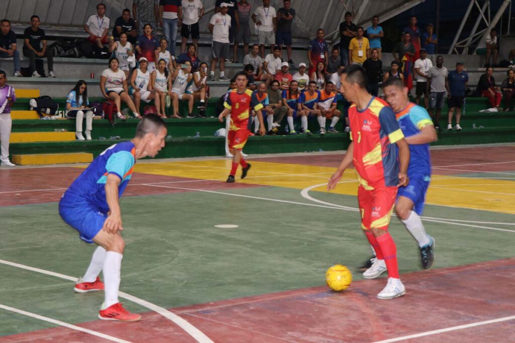 Equipo de Fútbol Salón. Foto Juan F. Gallego.