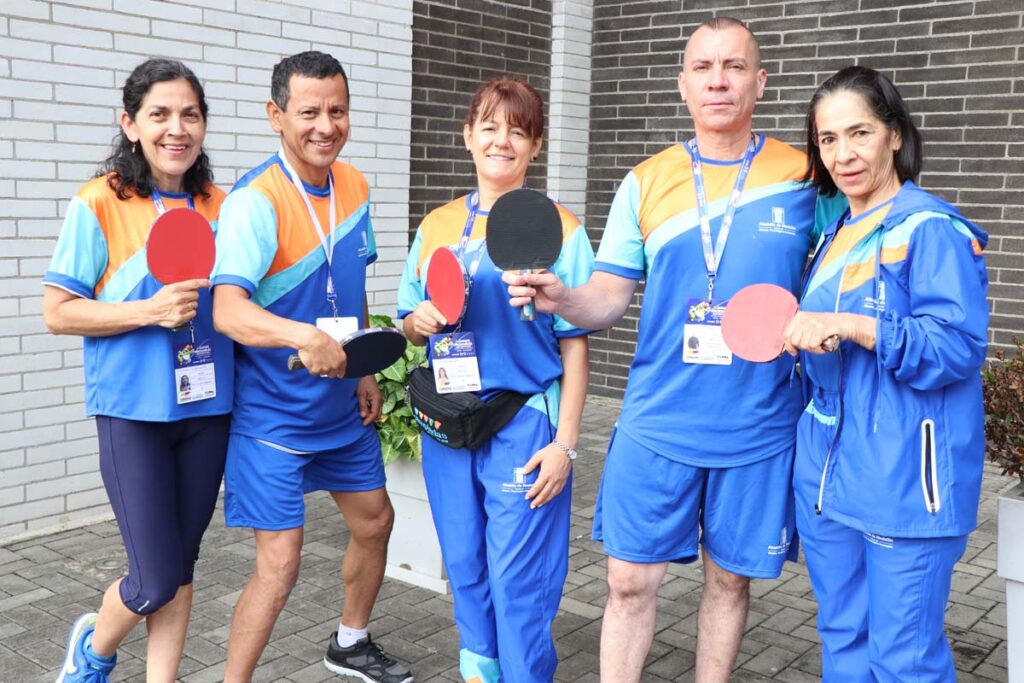 Equipo de Tenis de Mesa. Foto Juan F. Gallego.