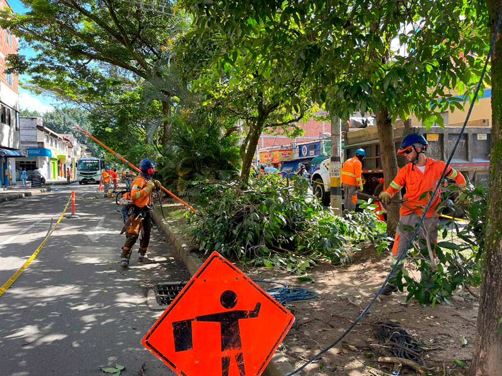 Intervención de uno de los puntos críticos por basuras en Belén