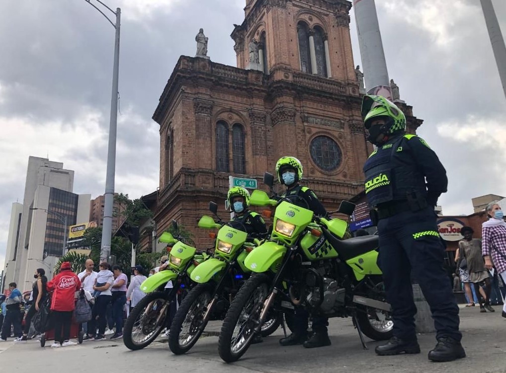 Seguridad y convivencia centro de Medellín