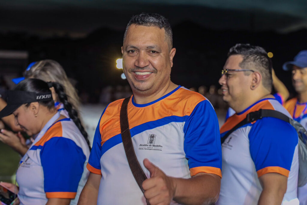 Acto inaugural Juegos Deportivos Nacionales. Wilson Romero