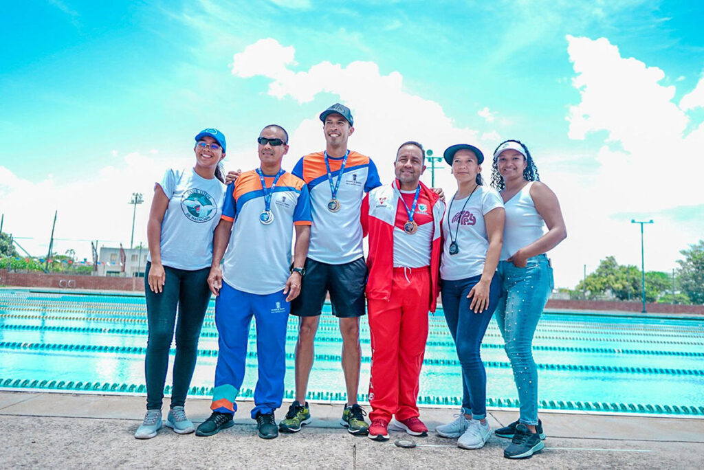 Premiación Natación. Foto Alcaldía de Yopal.