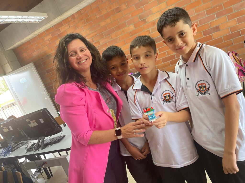 Diana Marcela Parra Urrea, docente de la Institución Educativa San José Obrero