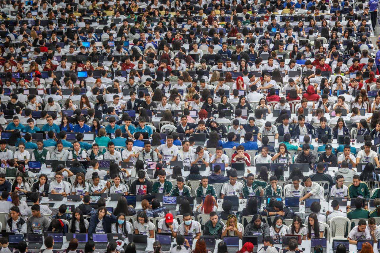 Guinness World Records a la clase de software presencial más grande del mundo