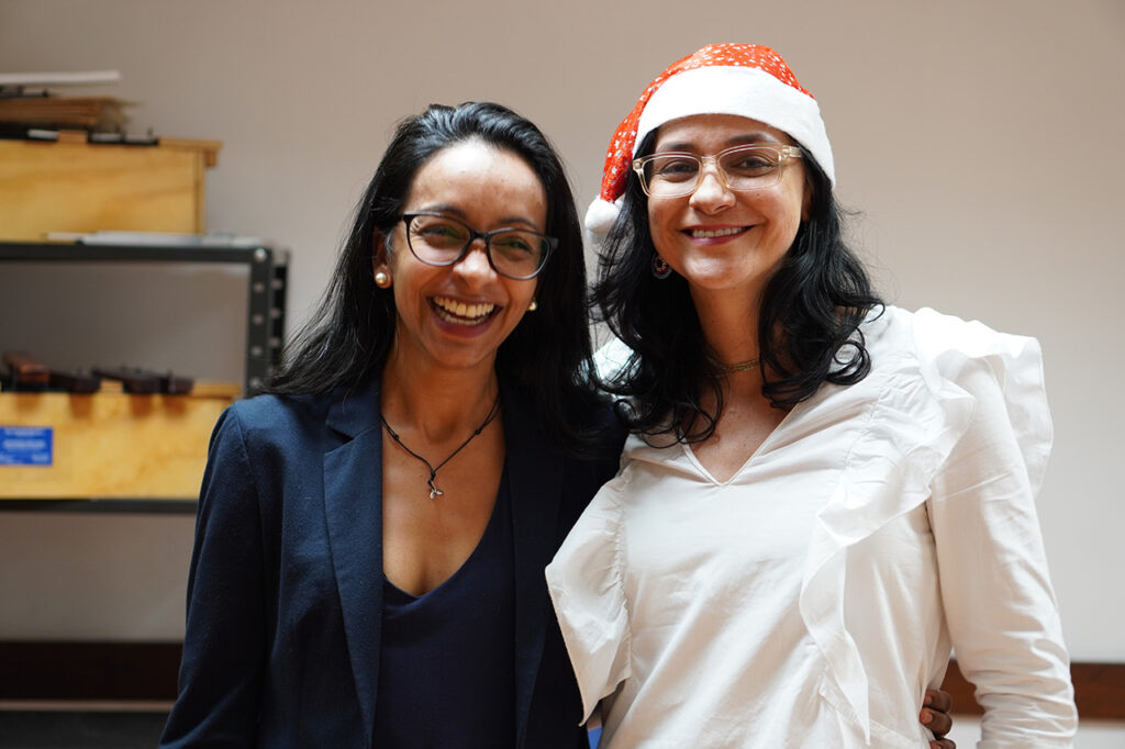 Diana Palacio y Nora Cano. Foto Lebret