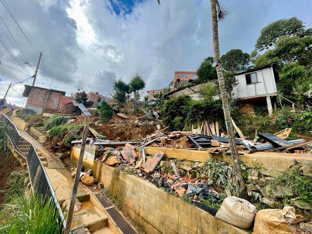 Afectados por las lluvias