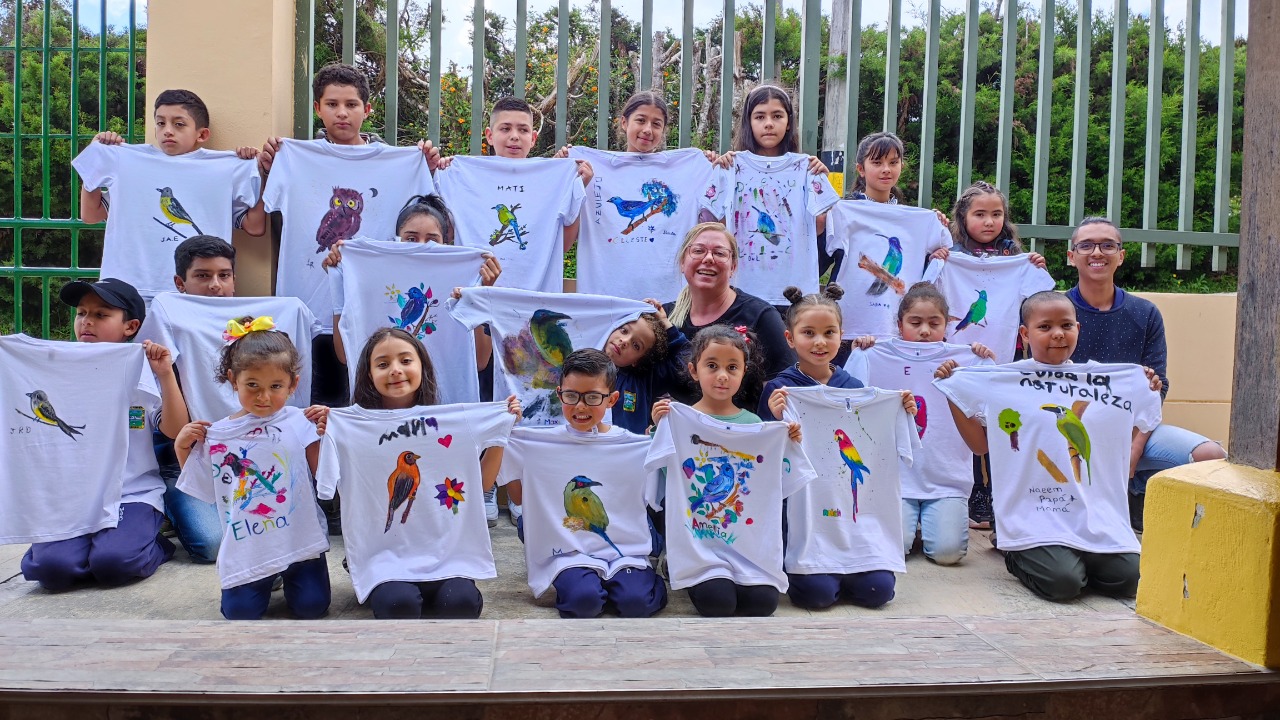 Taller de pintura Estudiantes Piedras Blancas