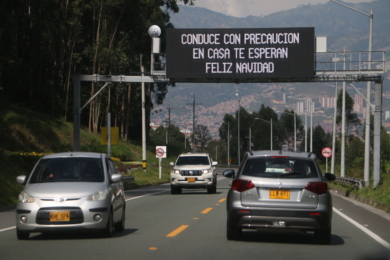 La Alcaldía de Medellín entrega recomendaciones para viajar por carretera en Navidad y año nuevo