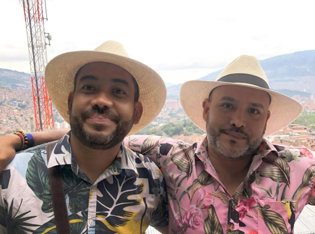 Marco y Richard Pacheco de Colombia