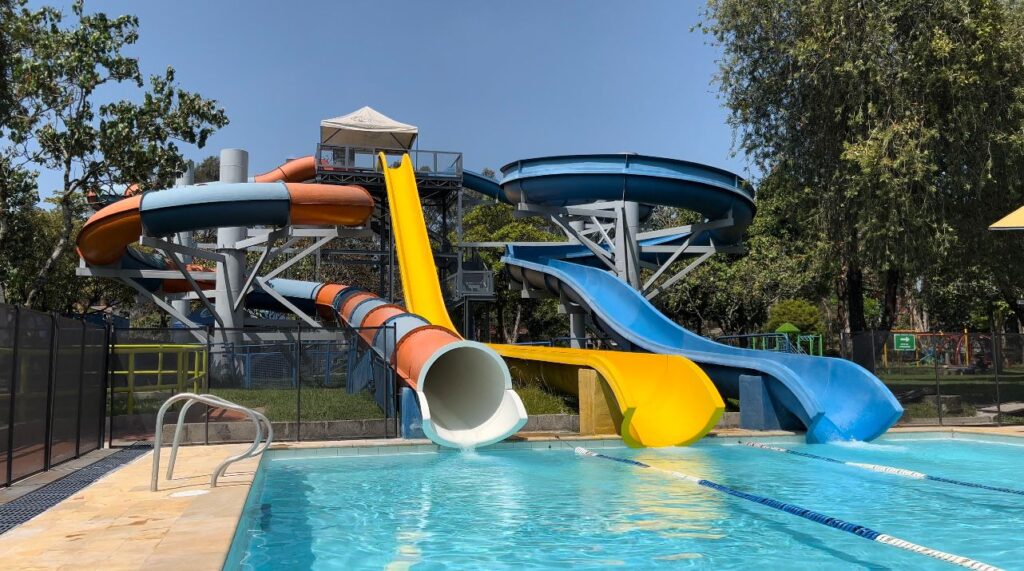 Nuevos toboganes del Juan Pablo II. Foto: Katherine Quintero Guzmán