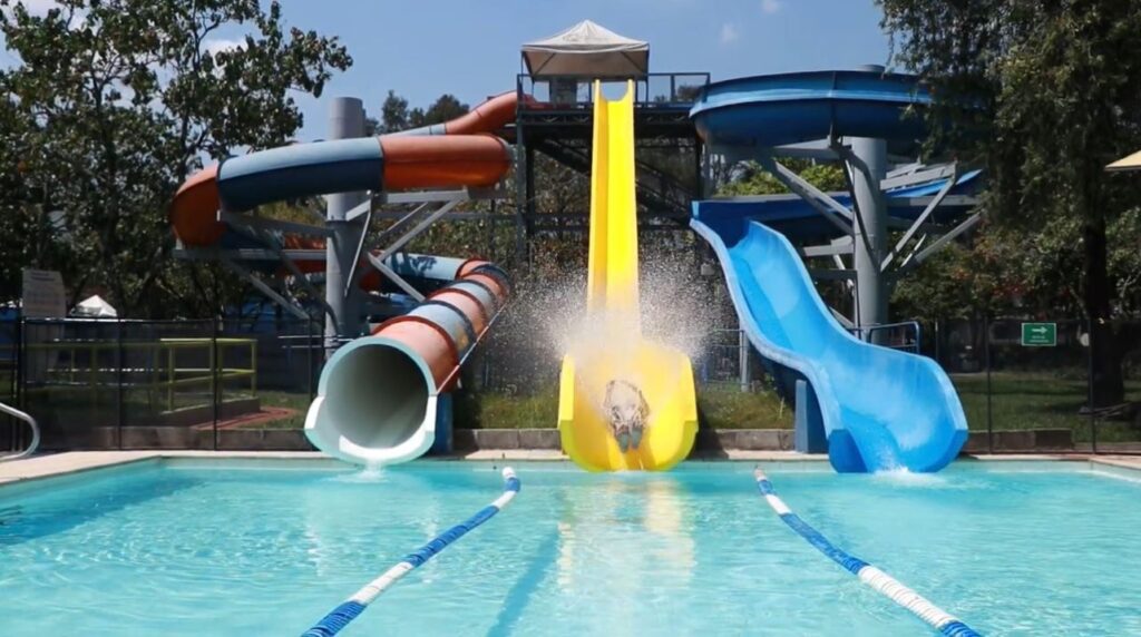 Nuevos toboganes del Juan Pablo II. Foto: Katherine Quintero Guzmán