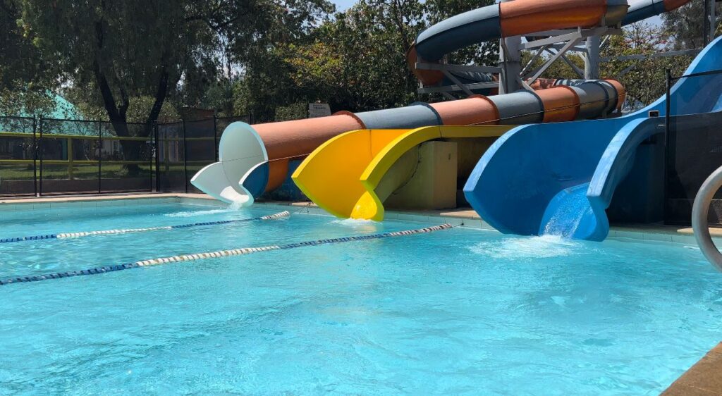 Nuevos toboganes del Juan Pablo II. Foto: Katherine Quintero Guzmán