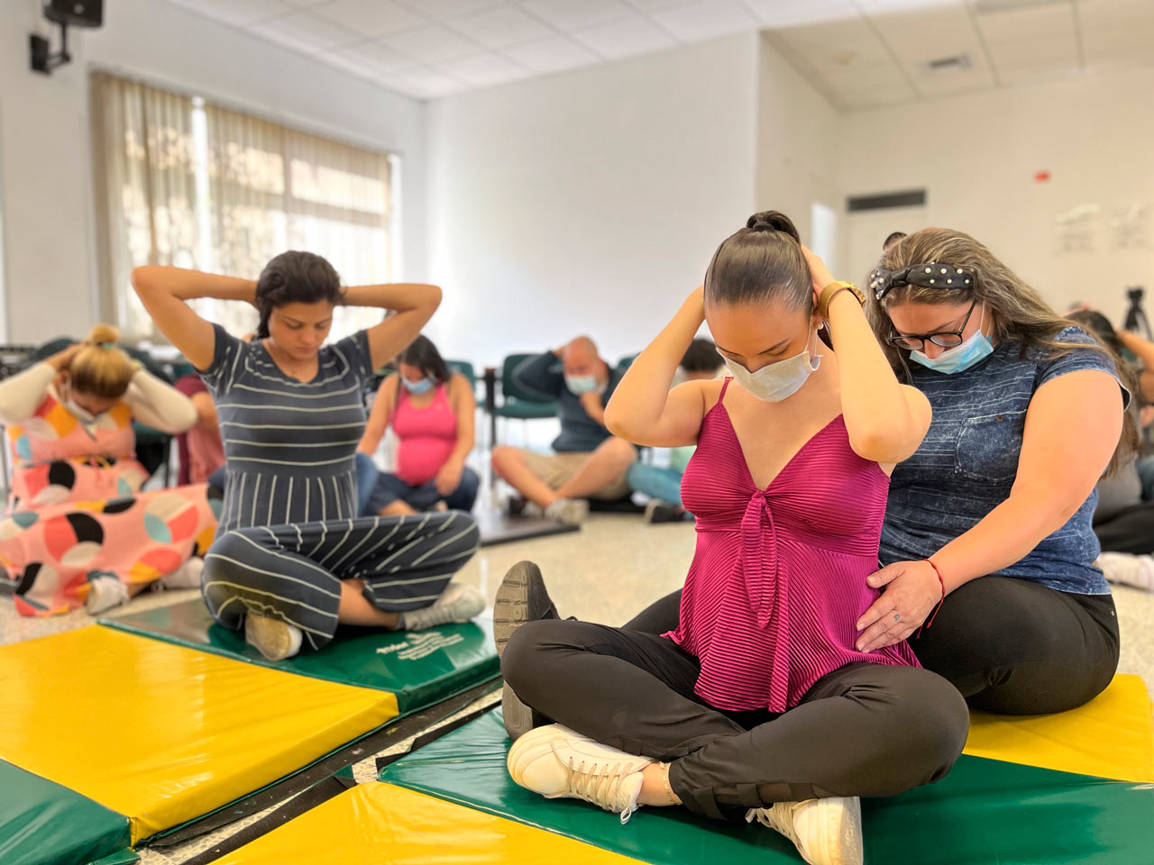Más de 8.000 madres gestantes serán atendidas este año con la estrategia de actividad física del INDER Medellín