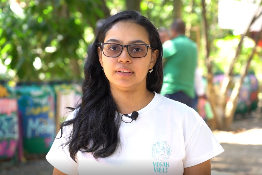 Laura Donado, habitante de la comuna 13