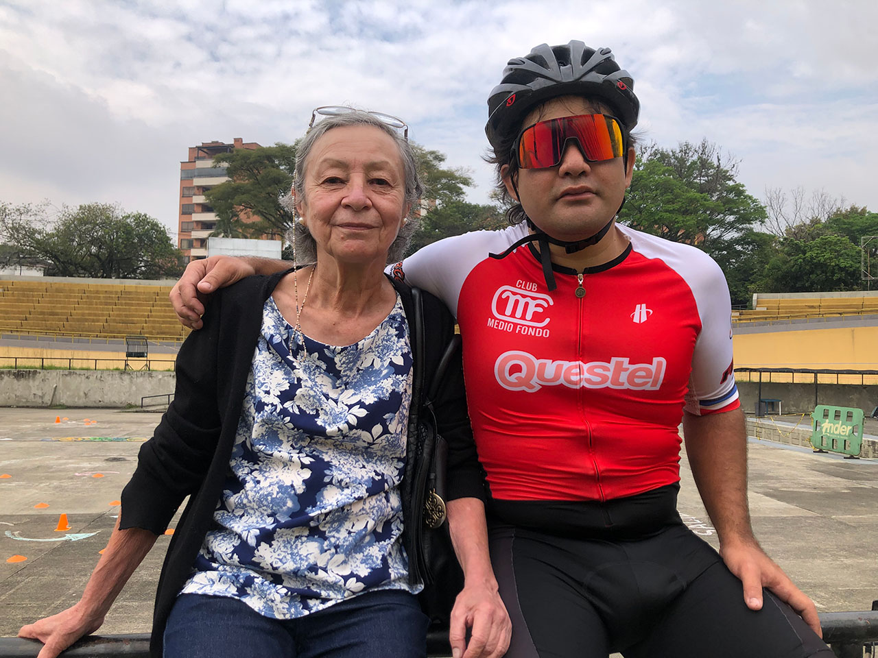 Juan Diego y su madre doña María.