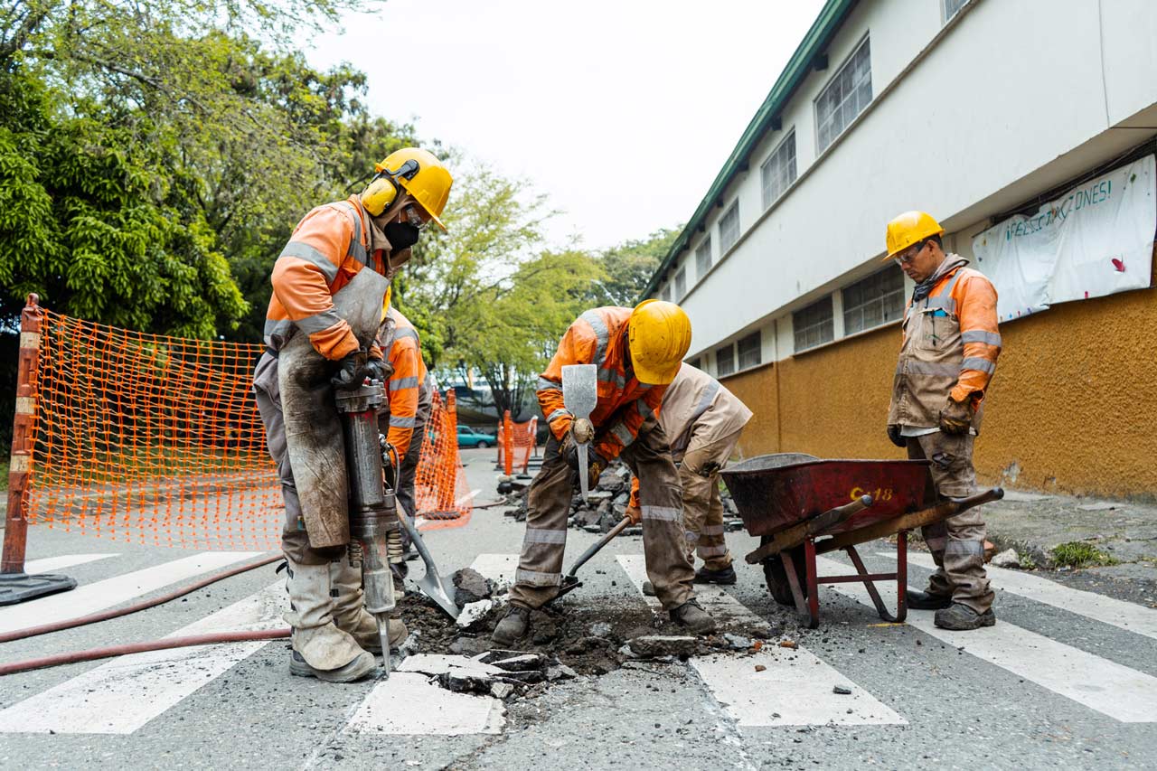 Guayabal es la segunda comuna de Medellín libre de huecos