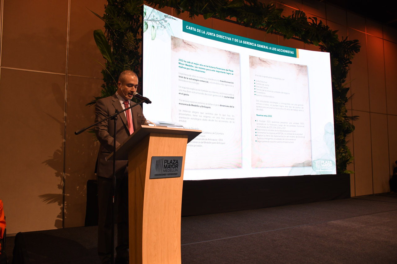 En asamblea de accionistas, Plaza Mayor reportó un incremento histórico del 39 % en sus ingresos de 2022