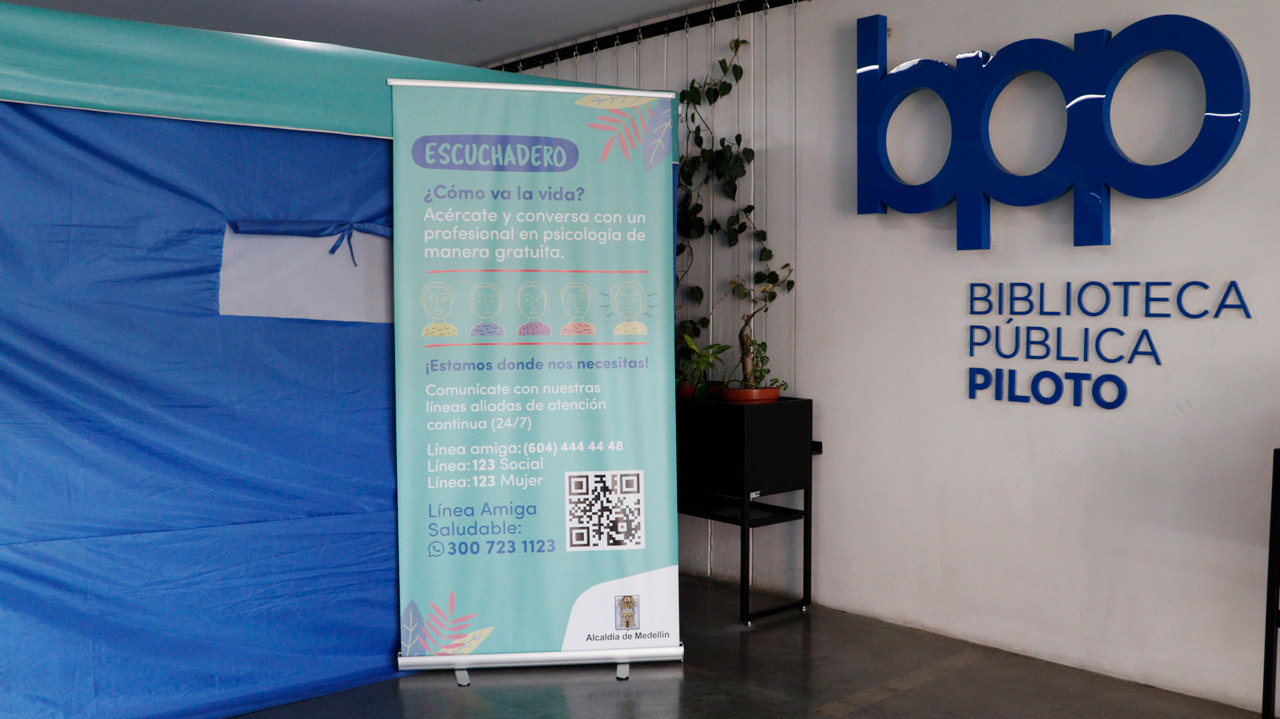 Con oferta cultural, pedagógica y literaria, la Biblioteca Pública Piloto realizará la primera Semana de la Salud Mental