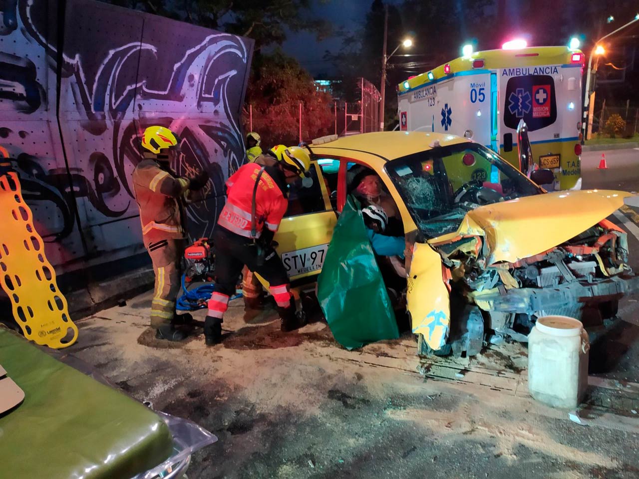 Durante Semana Santa el Dagrd, con Bomberos Medellín, atendió 157 emergencias en la ciudad