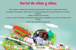 Sitio web de los niños
