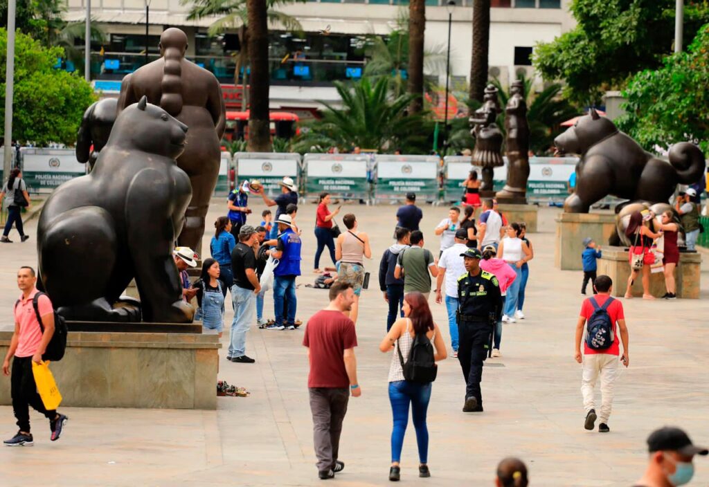 Los 100 días del Abrazo a Botero han mejorado la seguridad y la experiencia de los turistas