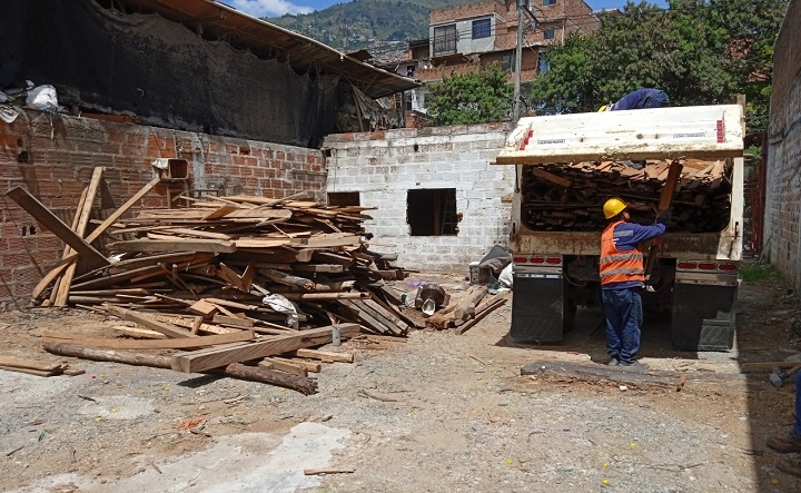 Obras preliminares Parques del Río