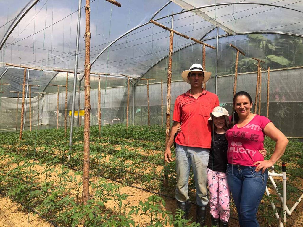 Rogelio Restrepo, su esposa Marina Peña Maya y su hija Daniela Restrepo Peña