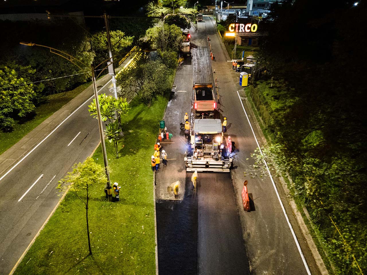 Renovación de la malla vial