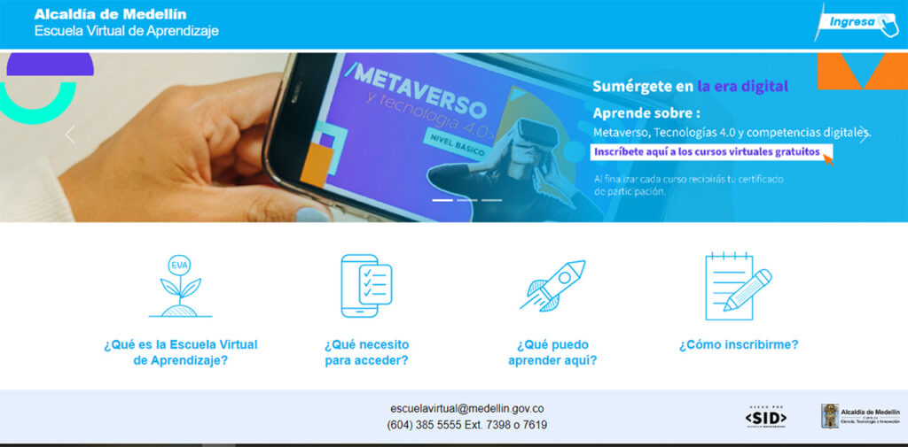 Escuela Virtual de Aprendizaje, EVA