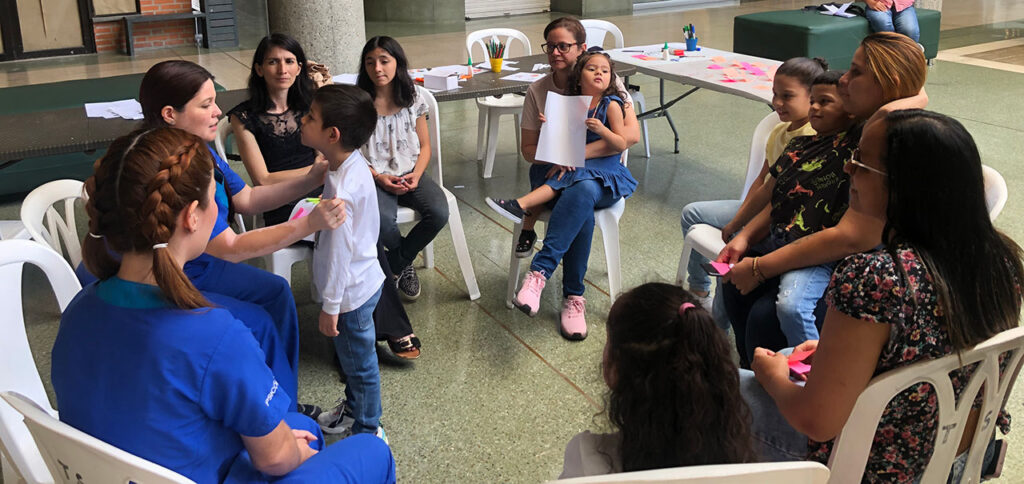 Familias del programa Escuchaderitos