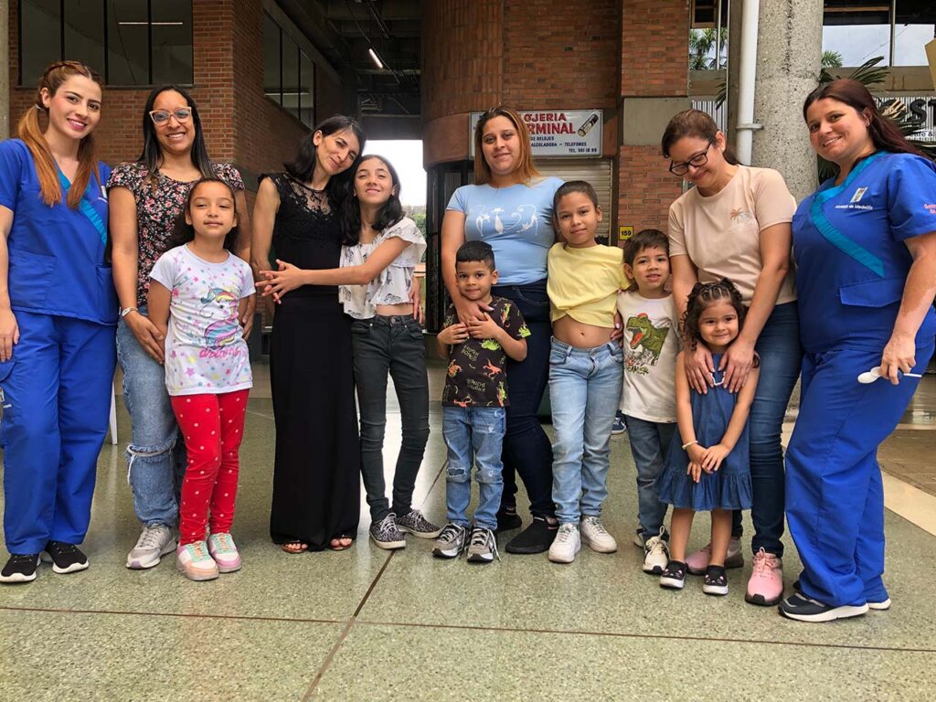 Familias del programa Escuchaderitos